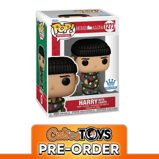 PRE ORDER Funko POP! Movies: Home Alone -  Harry with Lights (Funko Shop Exclusive) #1273