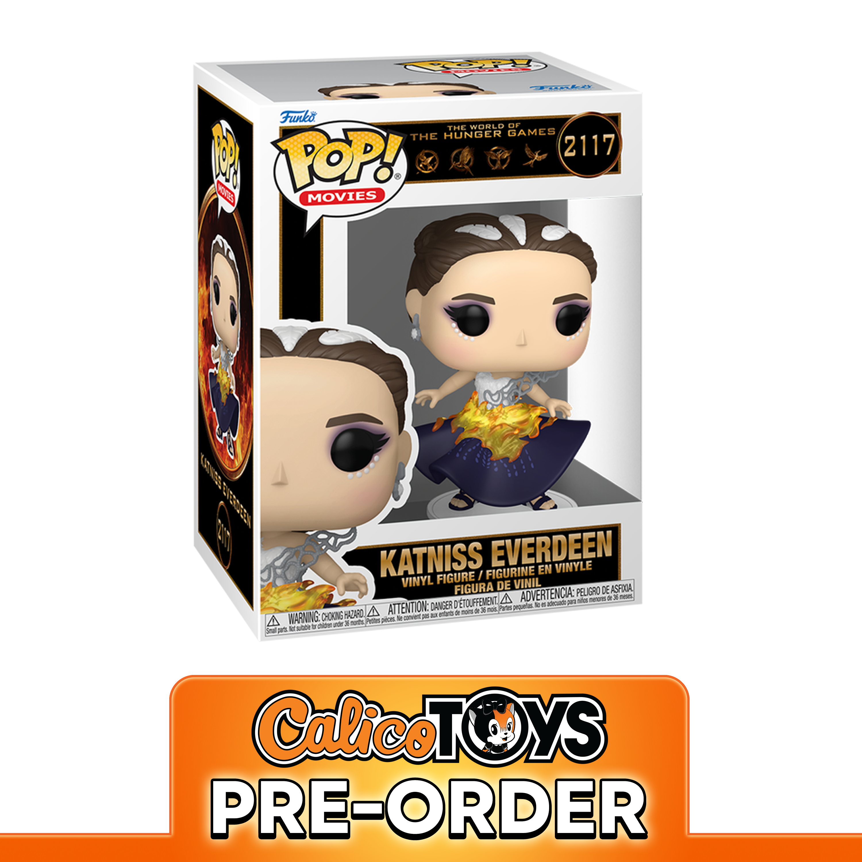 PRE ORDER Funko POP! Movies: The Hunger Games - Katniss Everdeen in Wedding Dress #2117