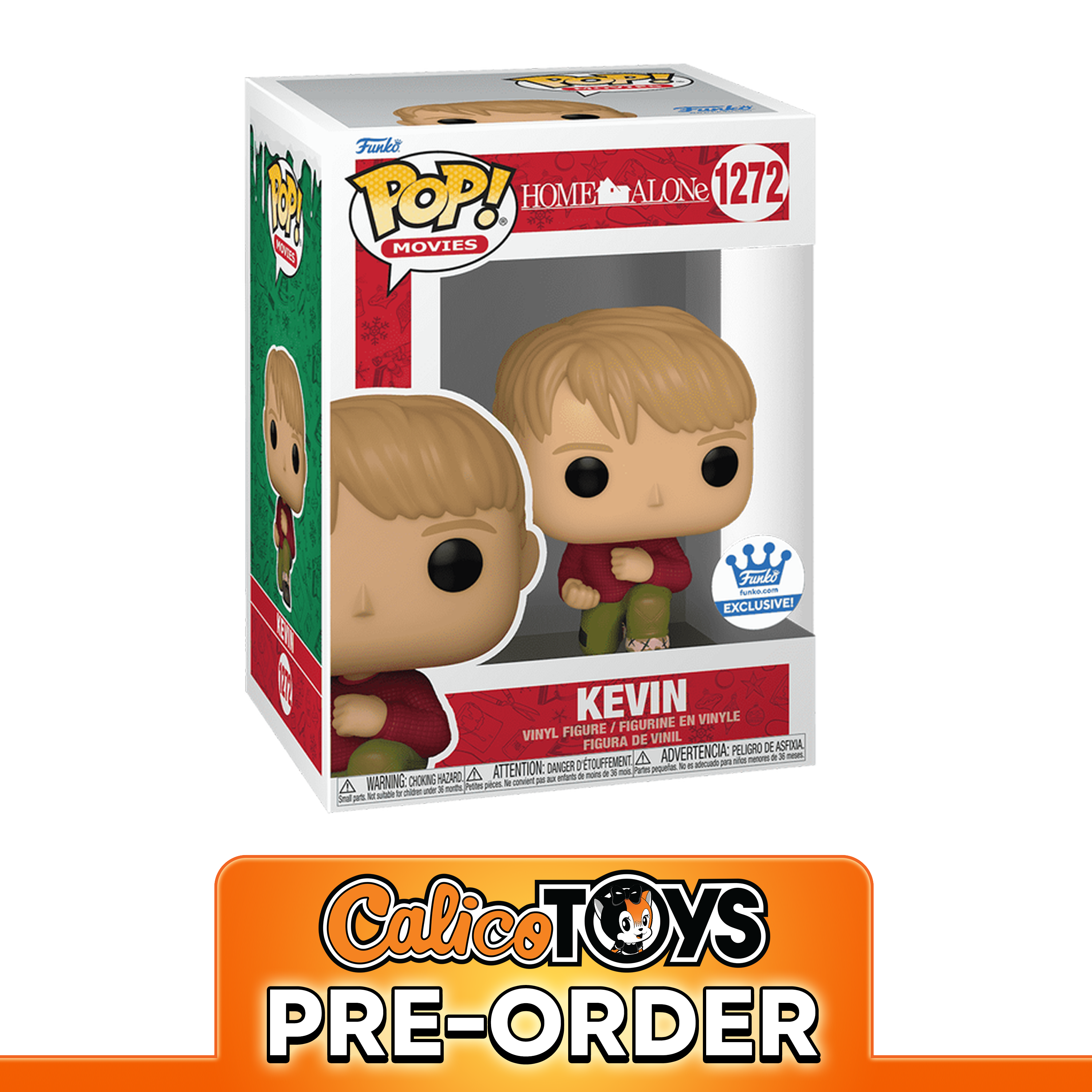 PRE ORDER Funko POP! Movies: Home Alone - Kevin (Funko Shop Exclusive) #1272