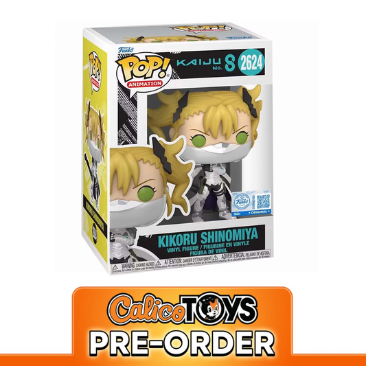 PRE ORDER POP! Animation: Kaiju No.8 - Kikoru Shinomiya #2624 (vRare Exclusive)