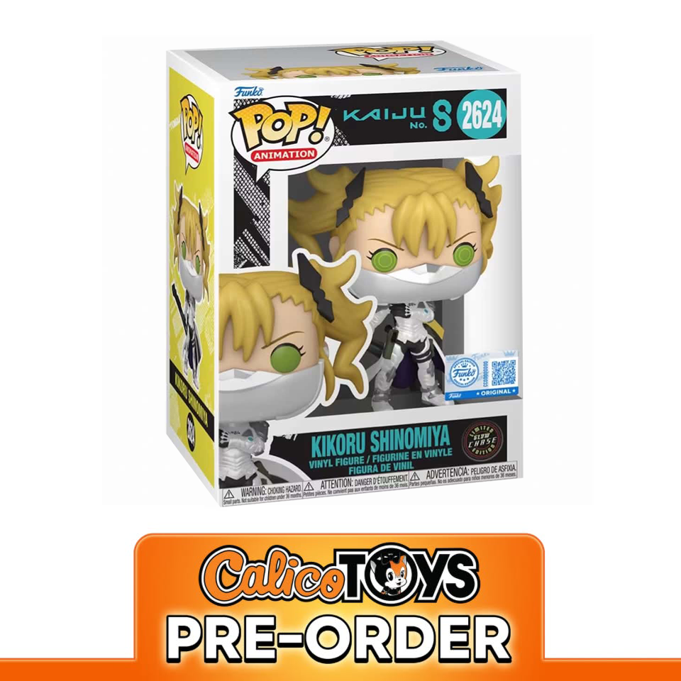 PRE ORDER POP! Animation: Kaiju No.8 - Kikoru Shinomiya CHASE #2624 (vRare Exclusive)