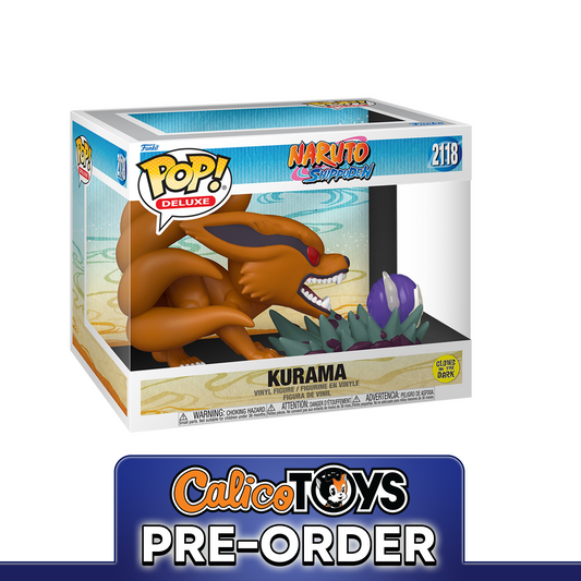 PRE ORDER Funko POP! Deluxe: Naruto Shippuden - Kurama GiTD #2118