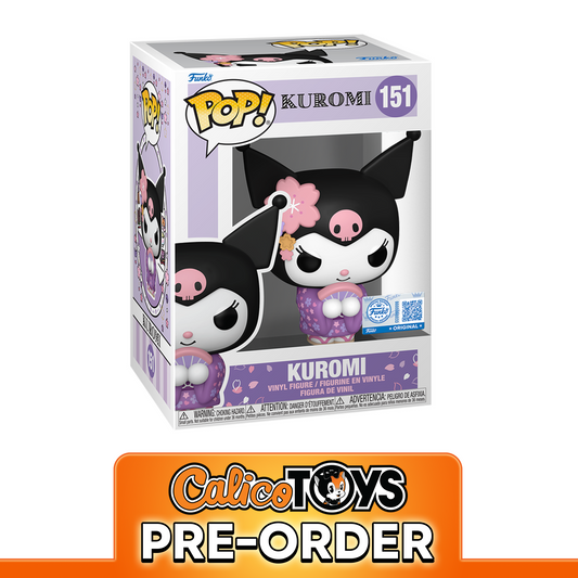 PRE ORDER POP! Kuromi - Kuromi in Kimono #151 (Hot Topic Exclusive)