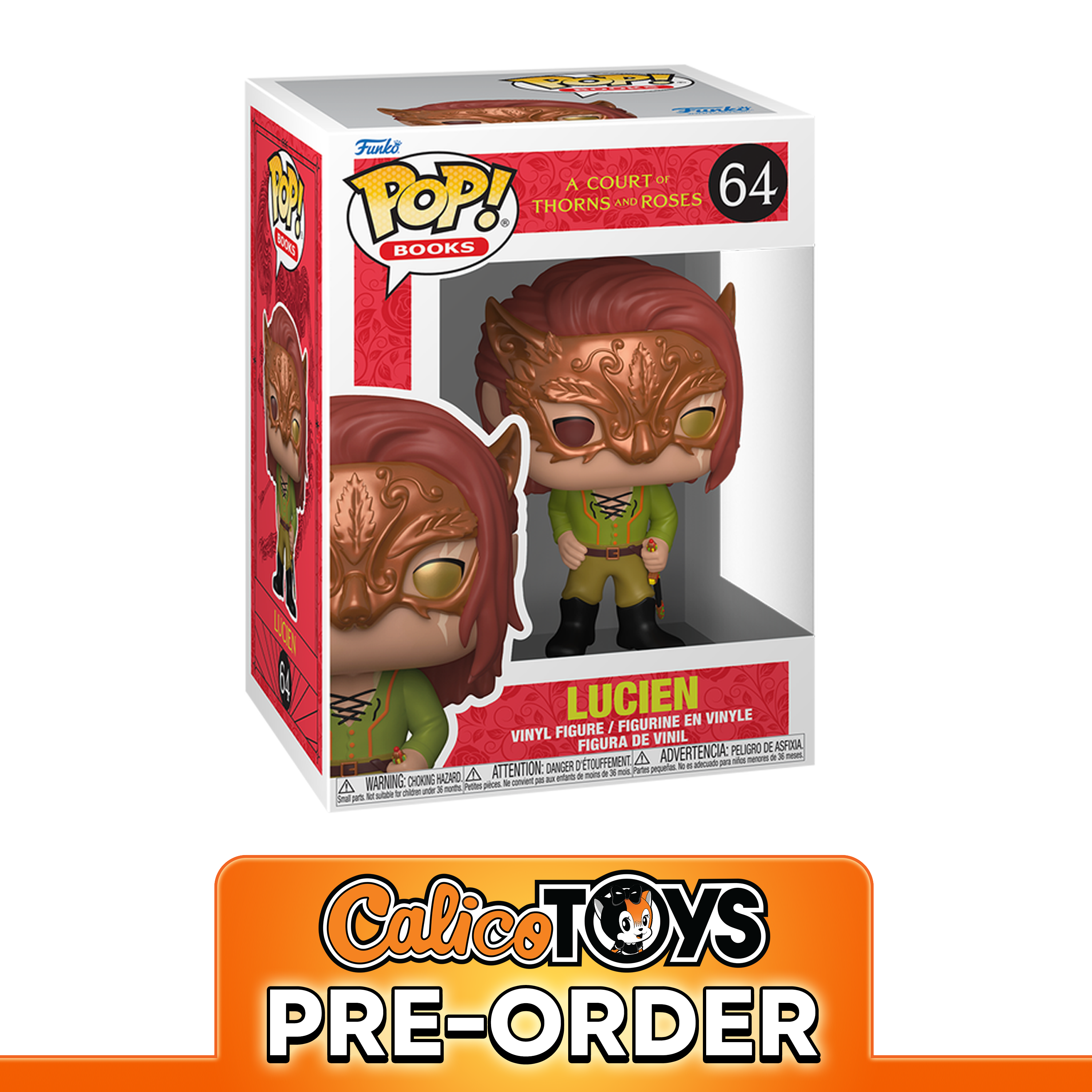 PRE ORDER Funko POP! Books: A Court of Thorns and Roses - Lucien #64