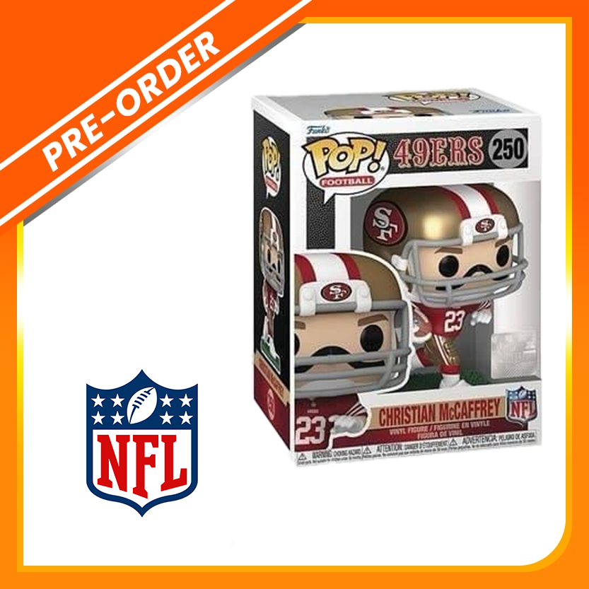 PRE-ORDER - POP! Football: 49ers - Christian McCaffrey