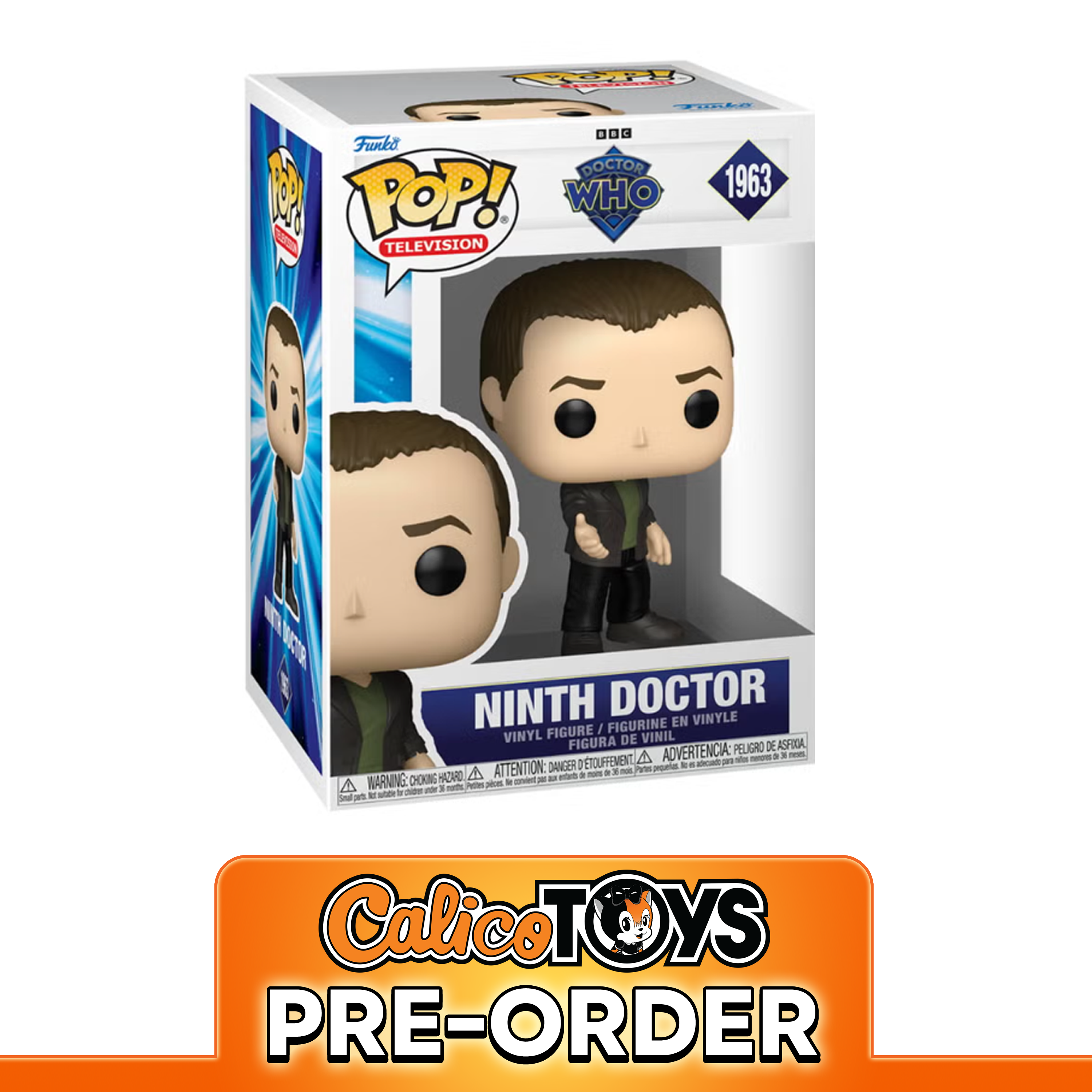 PRE ORDER Funko POP! Television: Doctor Who - Ninth Doctor #1963