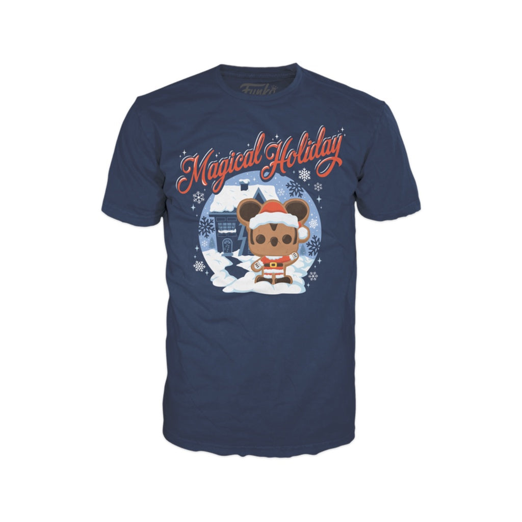 Funko Boxed POP! Tee: Disney Holiday - Gingerbread Mickey