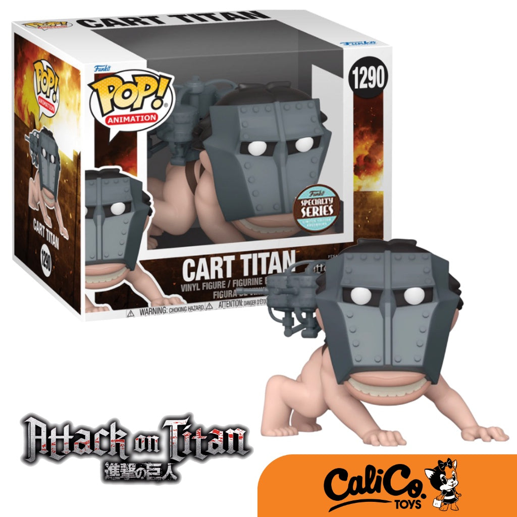 Funko POP! Animation: Attack on Titan - Cart Titan (Specialty Series)