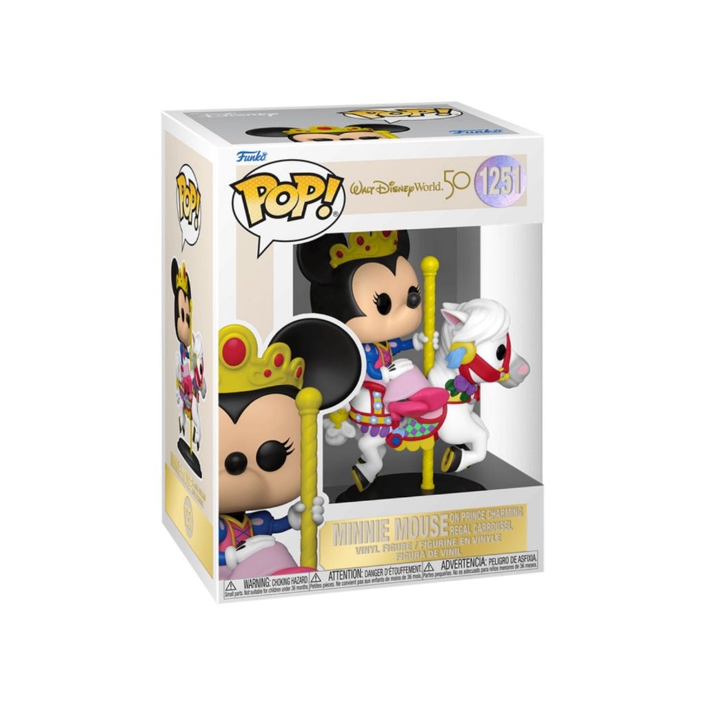 POP! Disney: Walt Disney World 50 - Minnie Mouse on Prince Charming Regal Carrousel