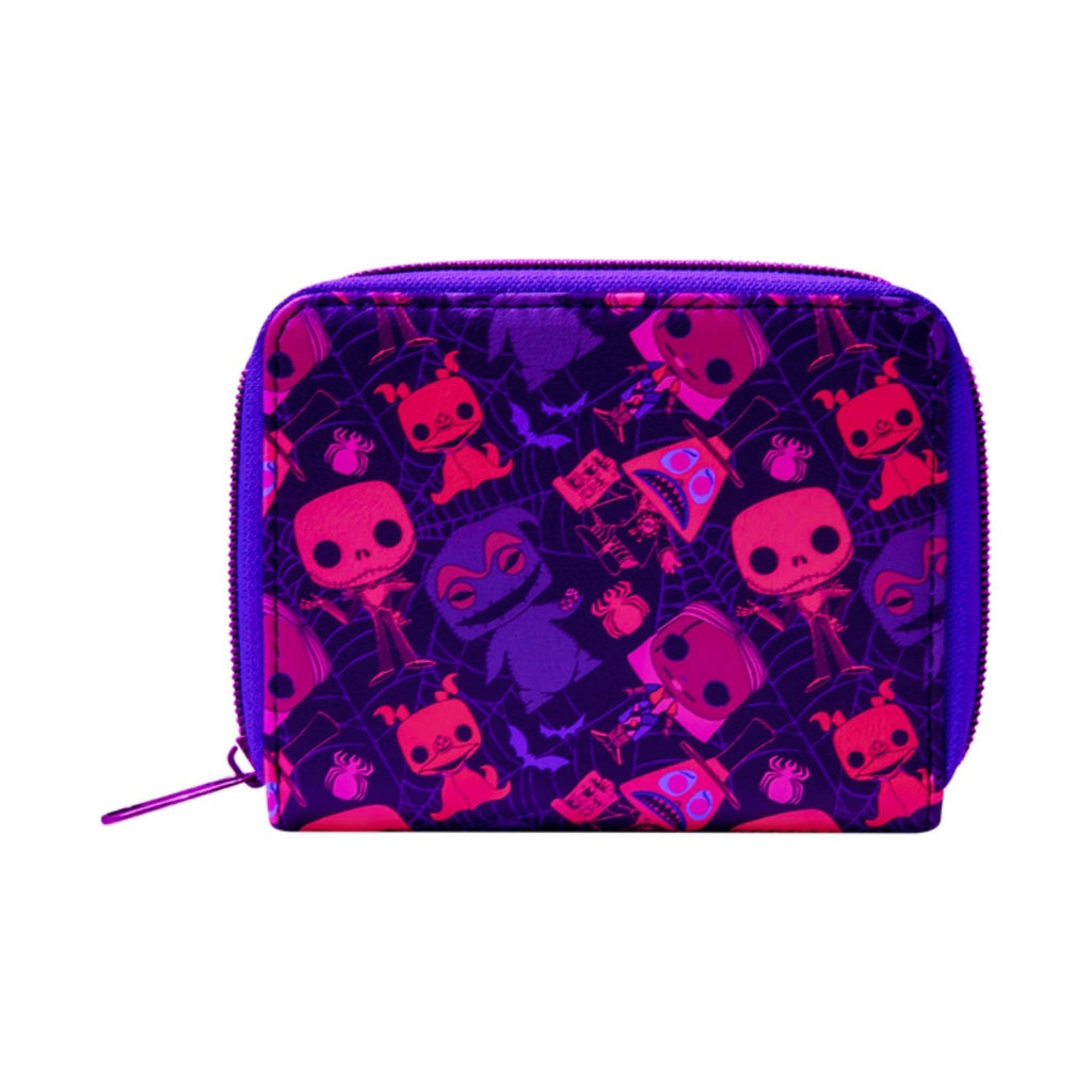 Funko Zip-Around Wallet - Disney- The Nightmare Before Christmas Print BLKT