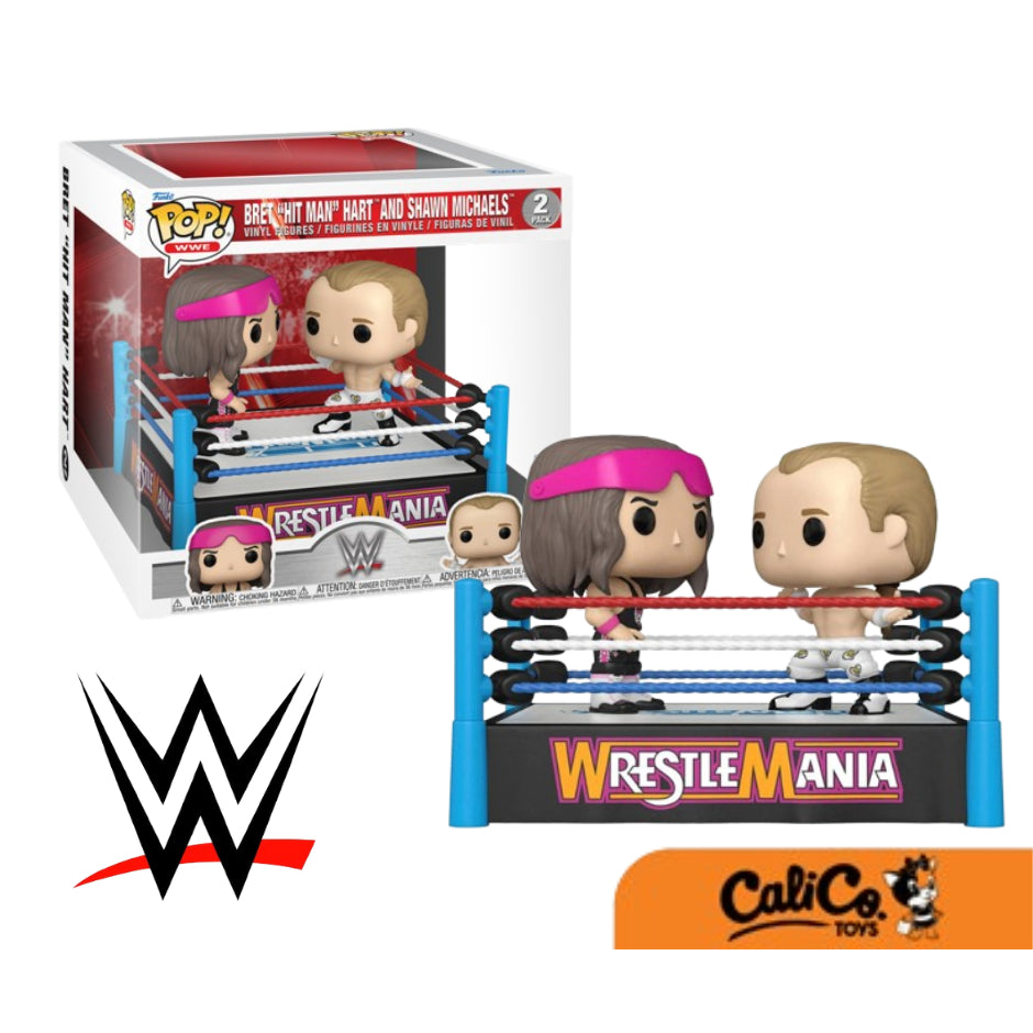 Funko POP! Moment: WWE - Bret “Hit Man” Hart and Shawn Michaels