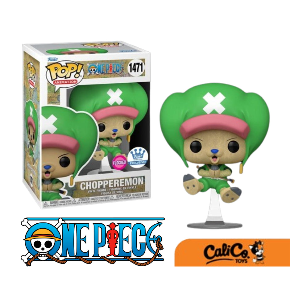 Funko POP! Animation: One Piece - Chopperemon FLOCKED (Funko Shop Exclusive) 1471