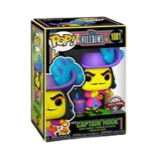 Funko POP! Disne: VIllains - Captain Hook Blacklight (Special Edition) 1081