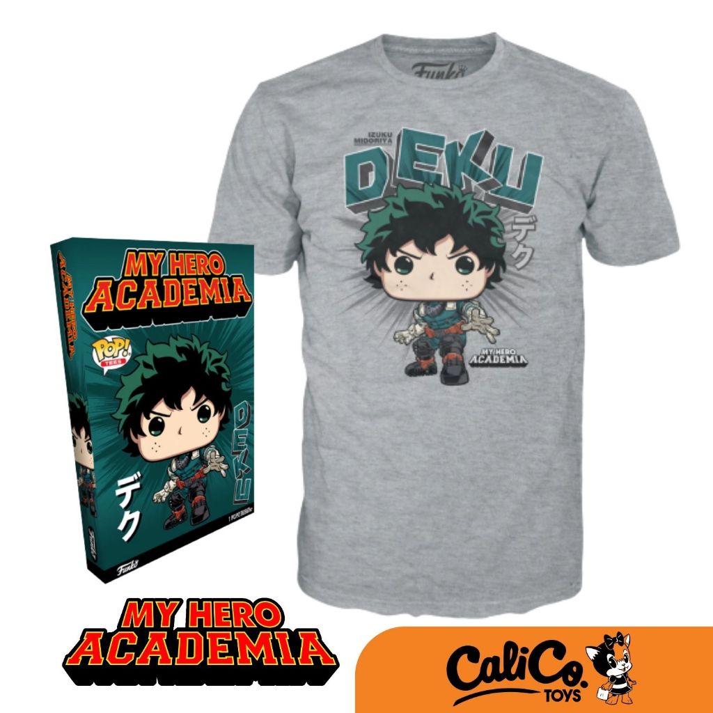 Funko Boxed POP! Tee - My Hero Academia - Deku