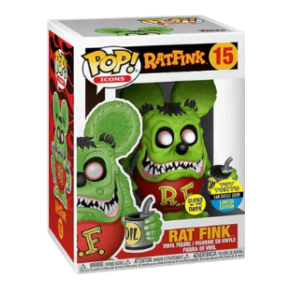 POP! Icons: RatFink - Rat Fink GiTD (Toy Tokyo San Diego 2019)