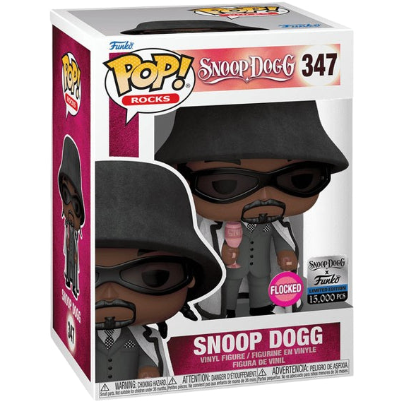 Funko POP! Rocks: Snoop Dogg FLOCKED (LE 15000 PIECES EXCLUSIVE) 347