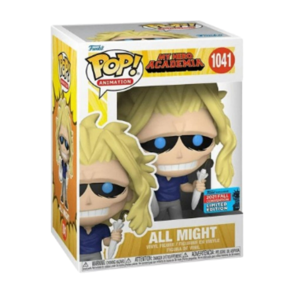 Funko POP! Animation: My Hero Academia - All Might with Bag & Umbrella (2021 Fall Convention)