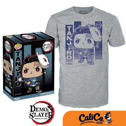 Funko Boxed POP! Tee: Demon Slayer - Tanjiro w/ Wisteria