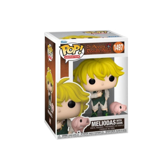 Funko POP! Animation: The Seven Deadly Sins - Meliodas with Hawk 1497