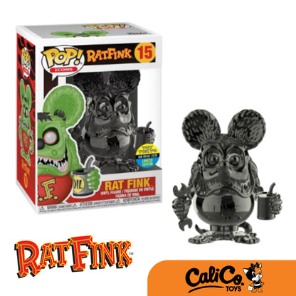 POP! Icons: RatFink - Rat Fink GREY CHROME (Toy Tokyo San Diego 2019)