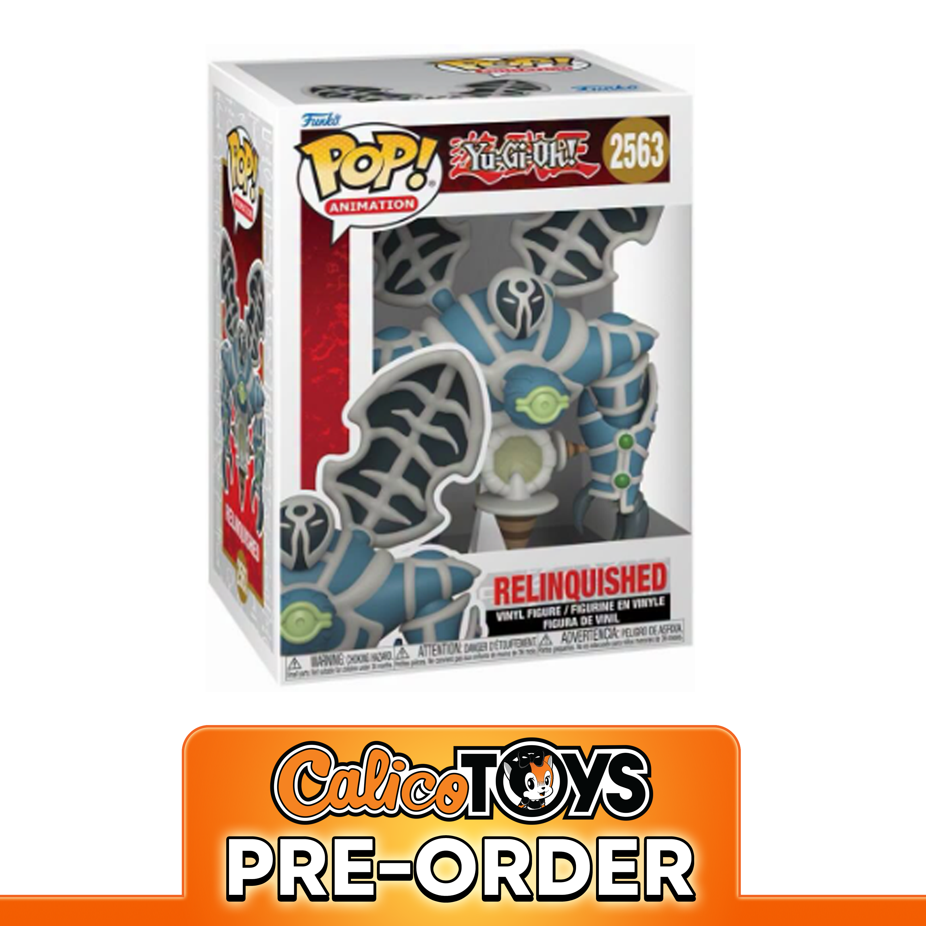 PRE-ORDER - Funko POP! Animation: Yu-Gi-Oh! - Relinquished #2563