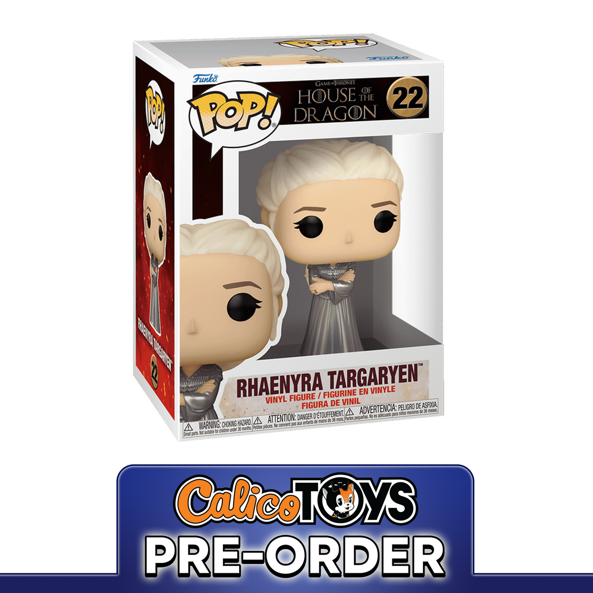 PRE ORDER Funko POP! House of the Dragon - Rhaenyra Targaryen #22