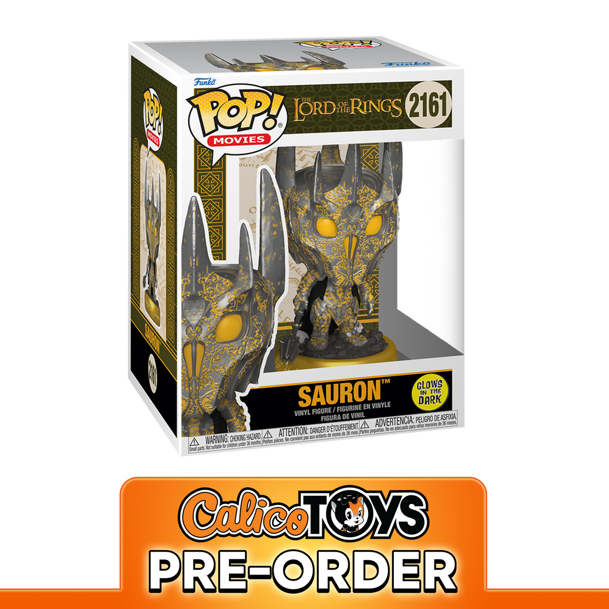 POP! Premium: The Lord of the Rings – Sauron GiTD #2161