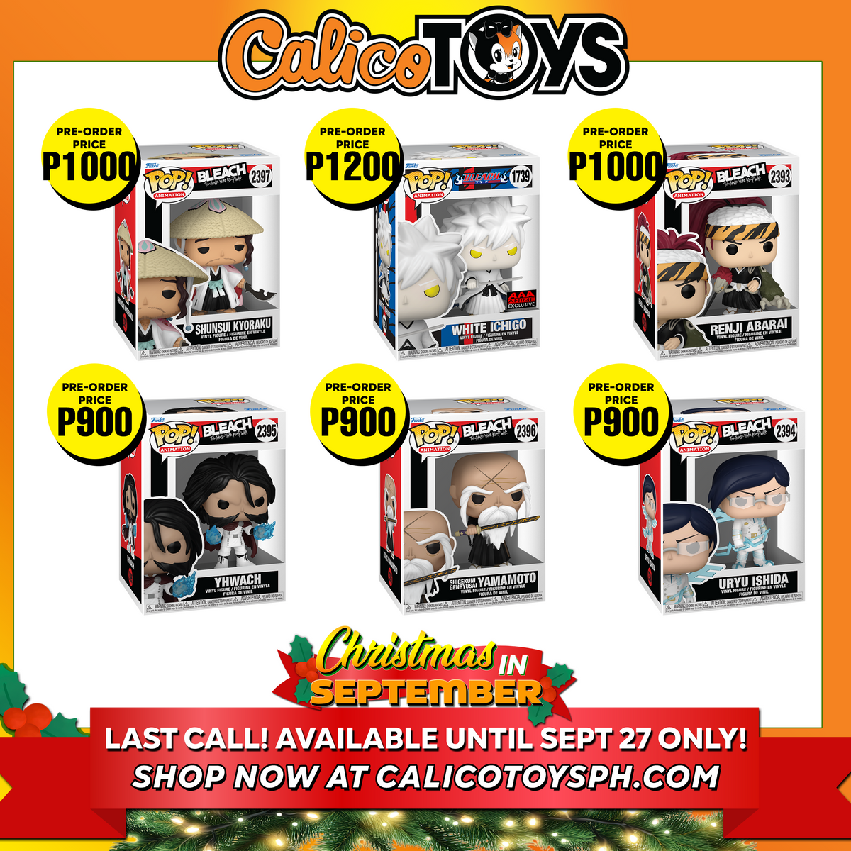 PRE-ORDER POP! Animation: Bleach Thousand Year Blood War