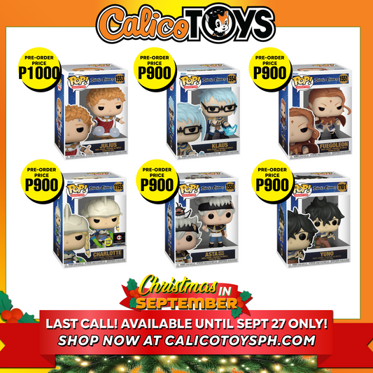 PRE-ORDER POP! Animation: Black Clover