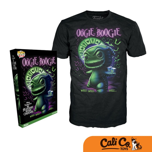 Funko Boxed POP! Tee - The Nightmare Before Christmas - Oogie Boogie