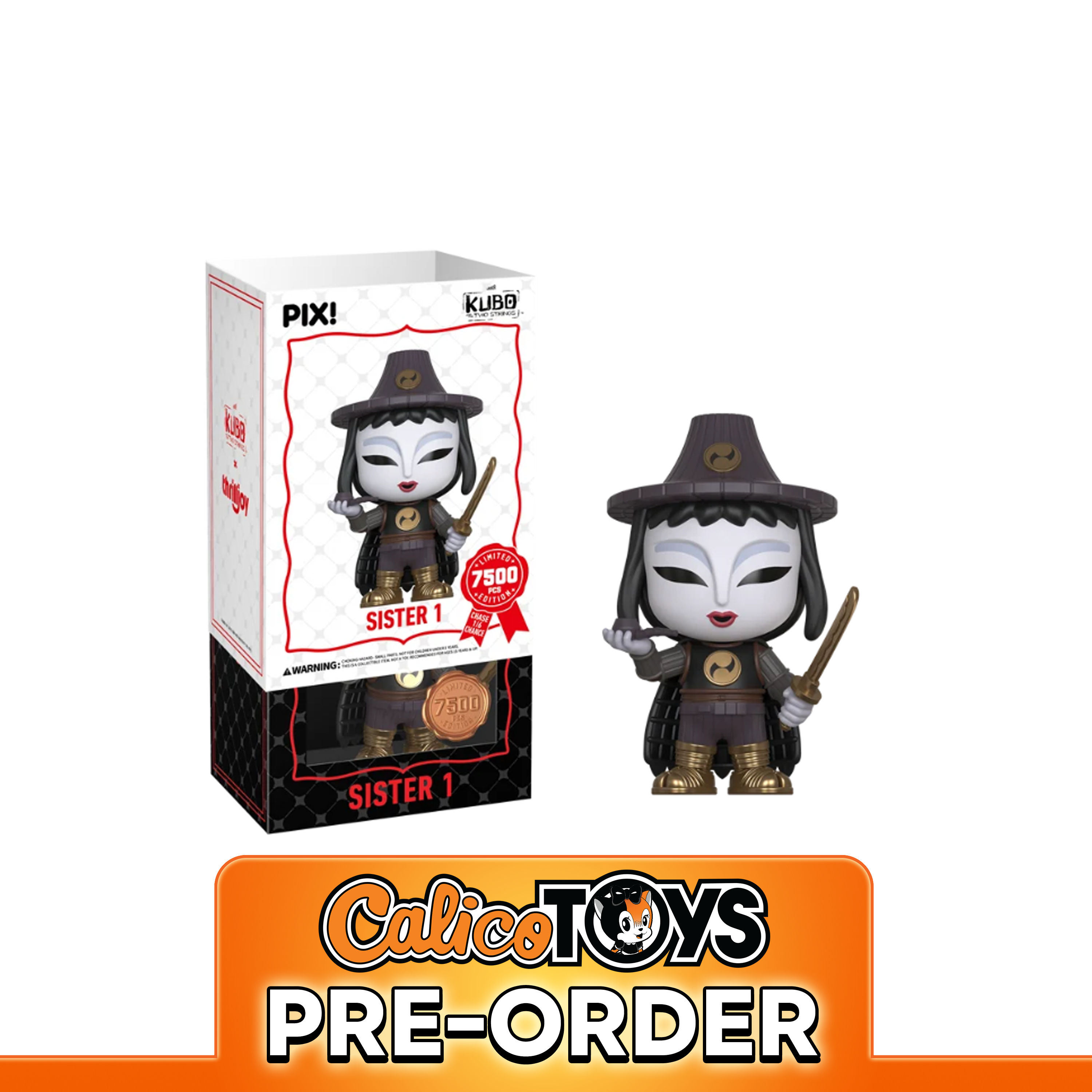 PRE-ORDER ThrillJoy PIX! Kubo and the Two Strings - Sister 1 Washi LE7500