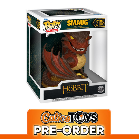 POP! Deluxe: The Hobbit – Smaug Metallic 6inch #2188