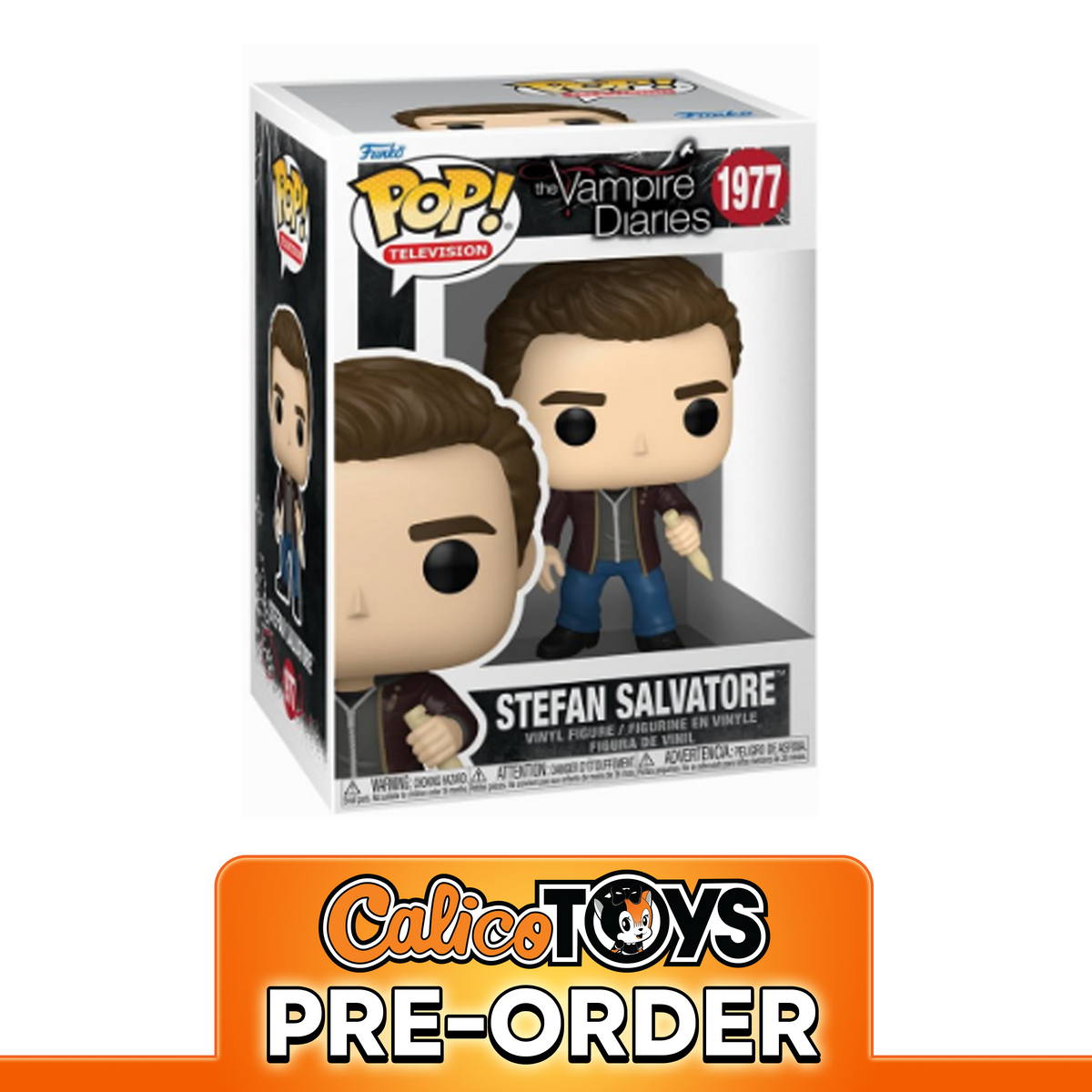 POP! Television: Vampire Diaries – Stefan Salvatore #1977