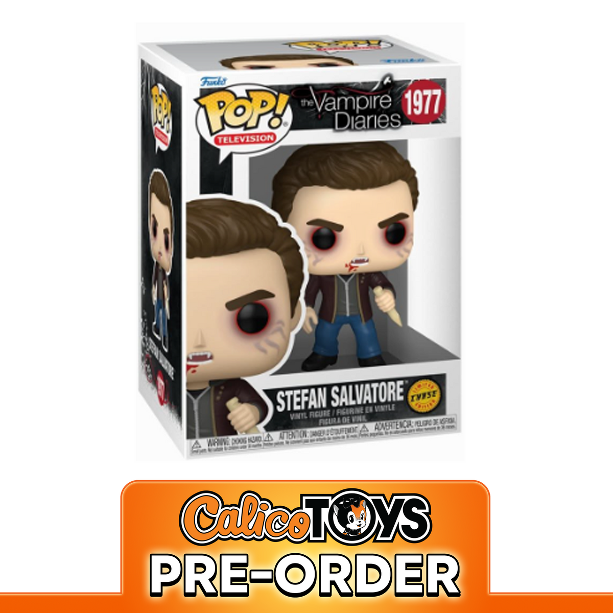 POP! Television: Vampire Diaries – Stefan Salvatore CHASE #1977
