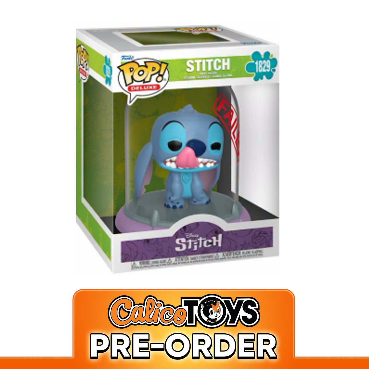 PRE ORDER Funko POP! Deluxe: Disney Lilo & Stitch - Stitch Experiment 626 #1229