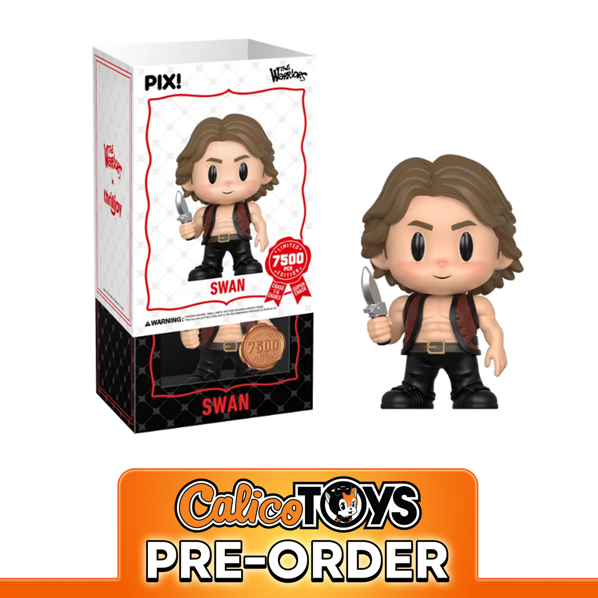 PRE-ORDER Thriljoy PIX! The Warriors - Swan: War Chief LE7500