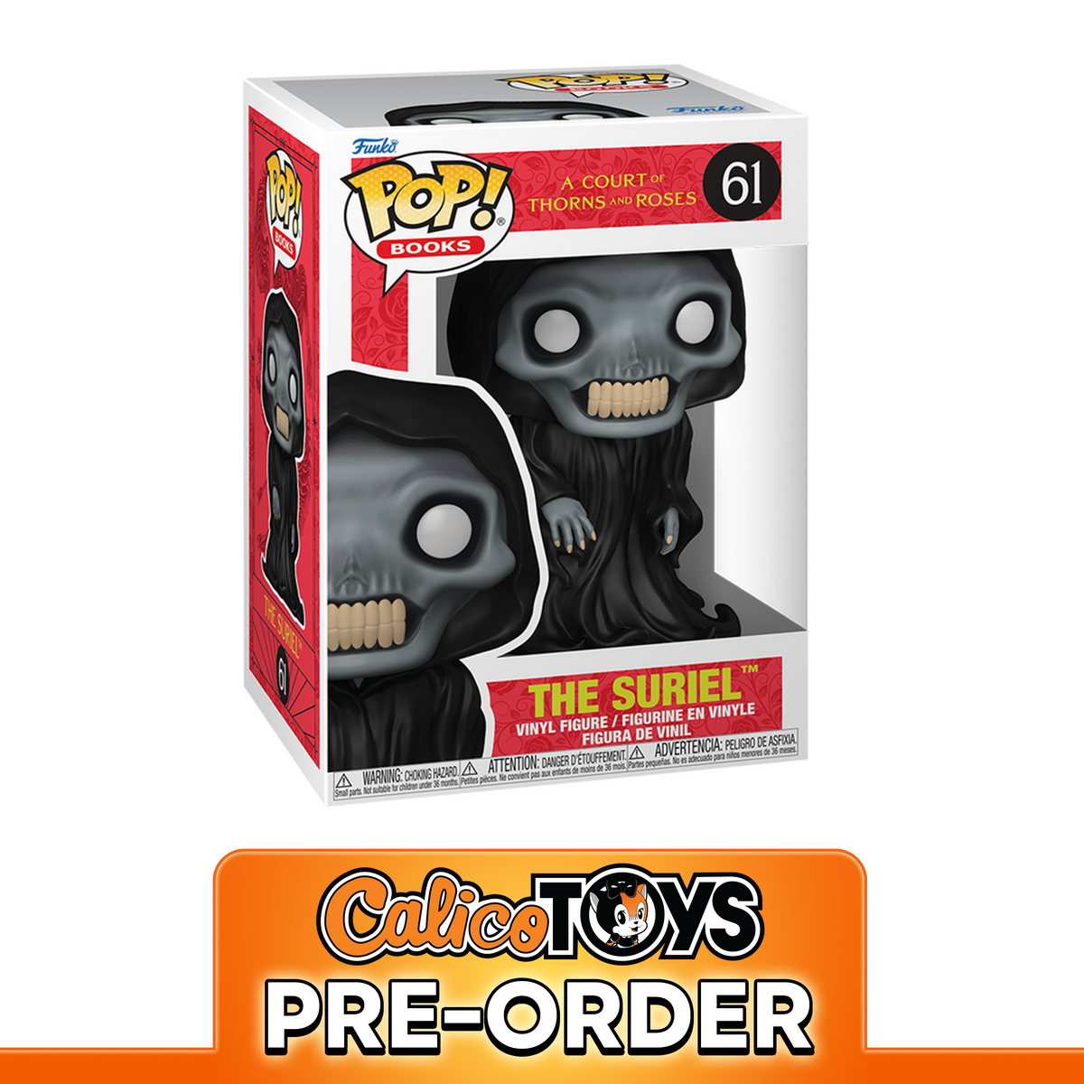 PRE ORDER Funko POP! Books: A Court of Thorns and Roses - The Suriel #61