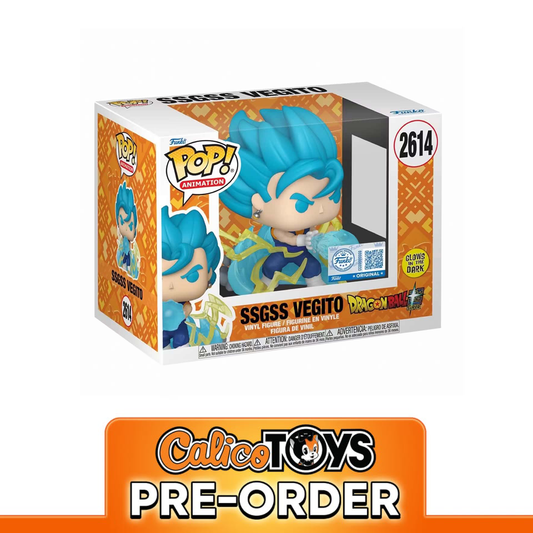PRE ORDER POP! Animation: Dragon Ball Super - SSGSS Vegito GiTD #2641 (BoxLunch Exclusive)