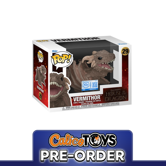 PRE ORDER Funko POP! House of the Dragon  - Vermithor #29 (Funko Shop Exclusive)