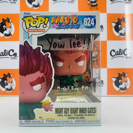 Funko POP! Animation: Naruto Shippuden - Might Guy (Eight Inner Gates) SIGNED