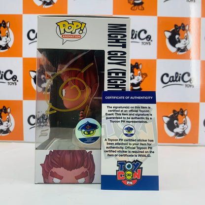 Funko POP! Animation: Naruto Shippuden - Might Guy (Eight Inner Gates) SIGNED