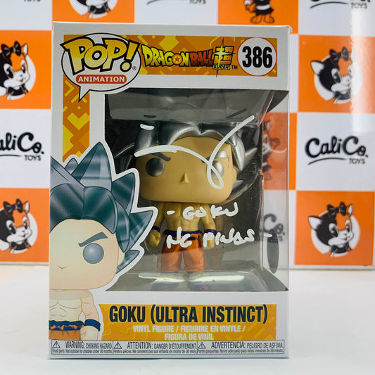 Funko POP! Animation: Dragon Ball Z - Goku (Ultra Instinct) SIGNED