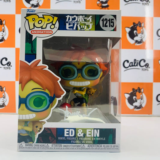 Funko POP! Animation: Cowboy Bebop - Ed & Ein SIGNED