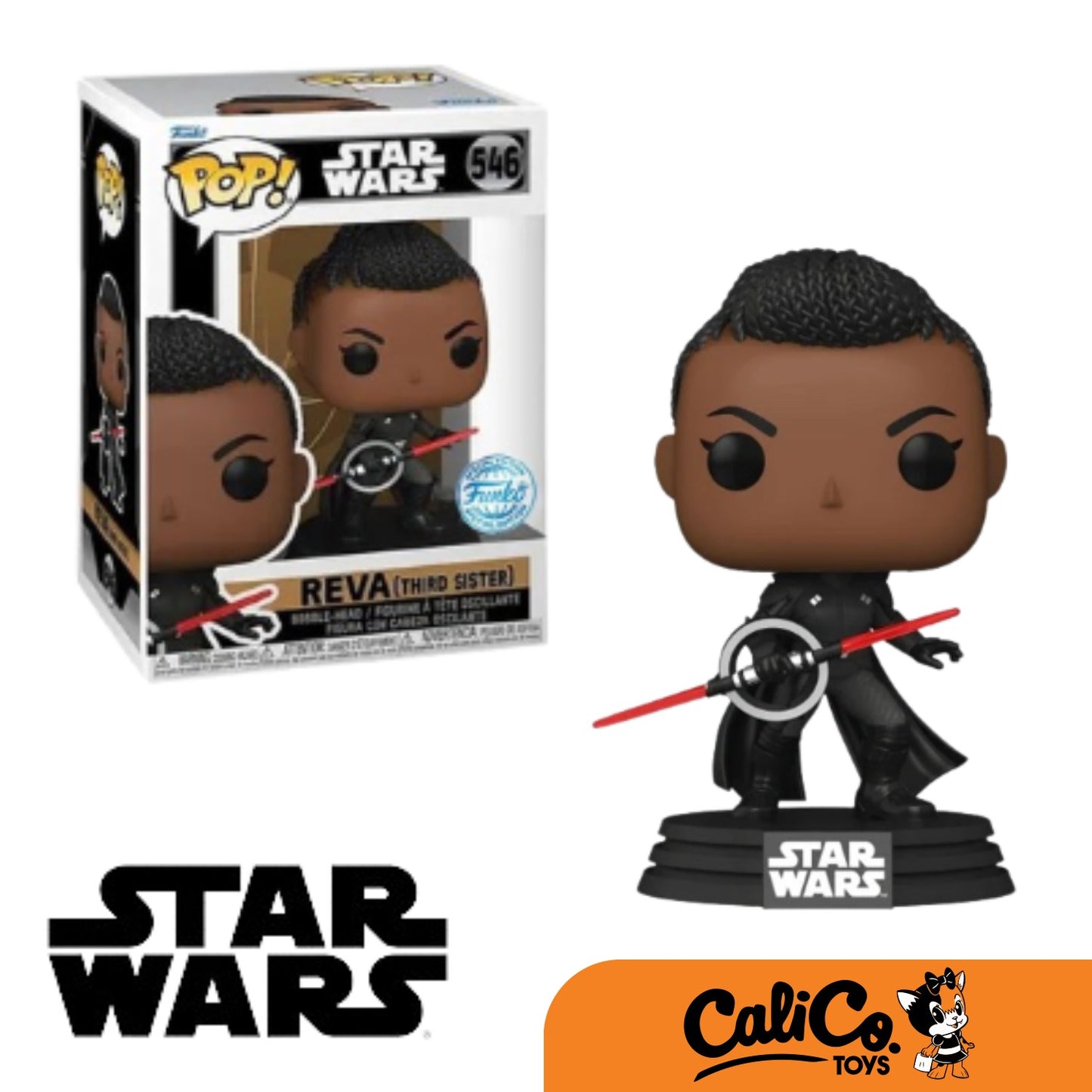 Funko POP! Star Wars: OBI-Wan Kenobi - Reva Third Sister FSE