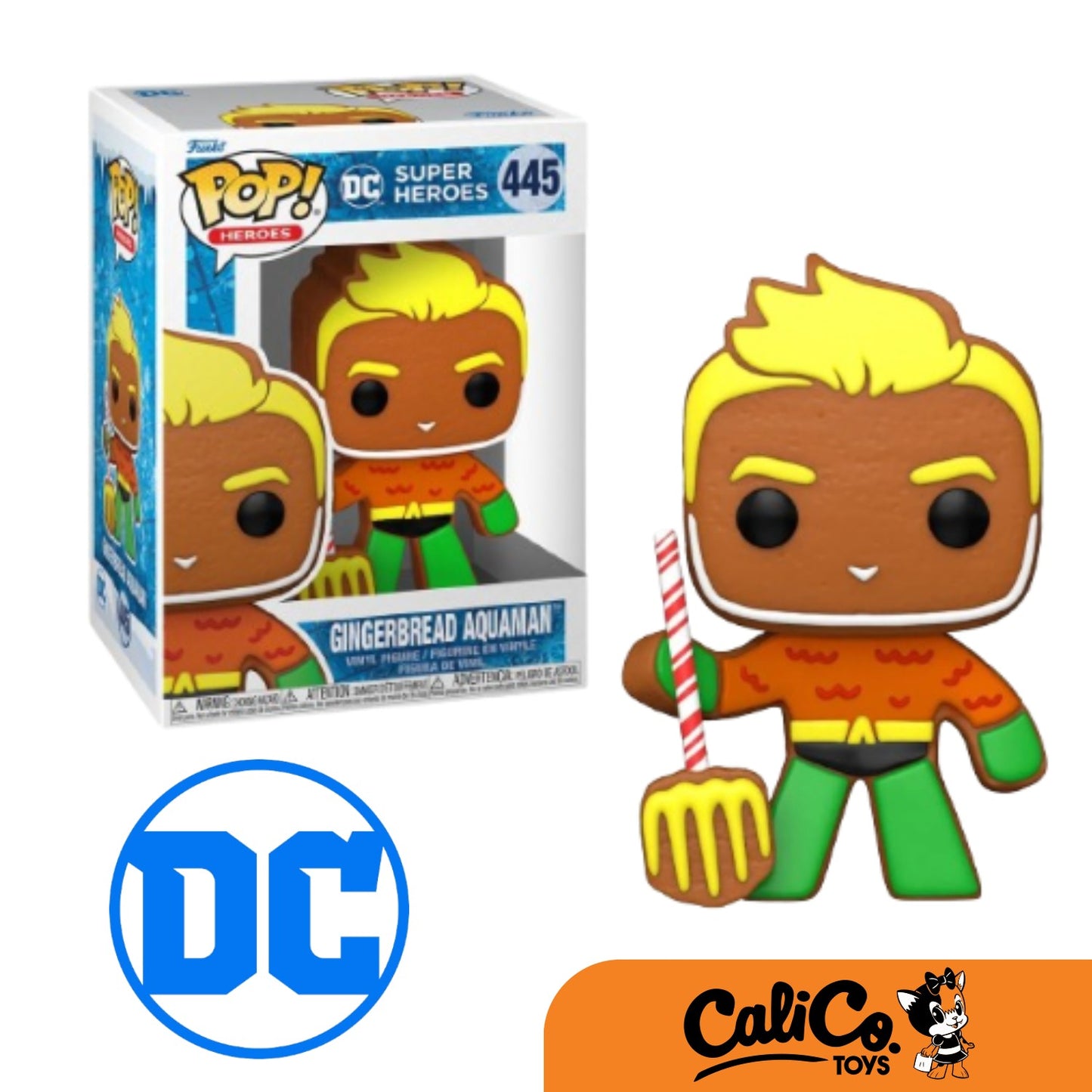 Funko POP! Heroes: DC Holiday - Gingerbread Aquaman