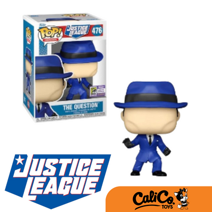 POP! Heroes: Justice League - The Question (SDCC 2023) with Protector